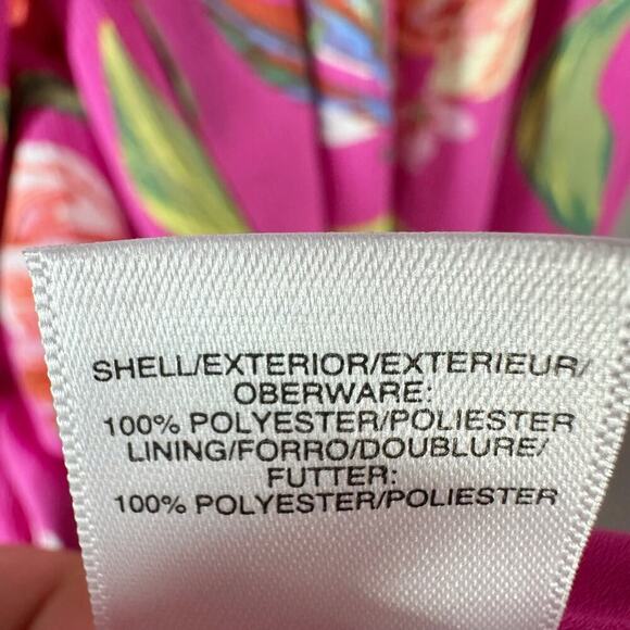 RACHEL Rachel Roy  Jinx Chiffon Floral Midi Dress Size US 8 - Picture 8 of 12